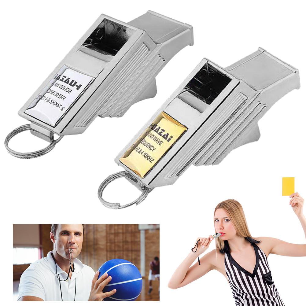 Professional Camping Survival Whistles Seedless Emergency Lifesaving Whistles Portable for Outdoor Sports Training