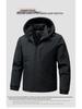 Men's Autumn/Winter Graphene-Cotton Padded Jacket: Loose Fit, Trendy, Thick & Warm