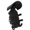 Motorcycle Phone Mount with Vibration Dampener and Safety Lock Adjustable Handlebar Phone Bracket Fo