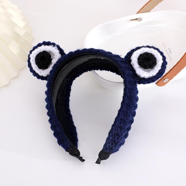 Cartoon Animal Wash Face Headband Knitted for Frog Headbands Lovely Party Hair P