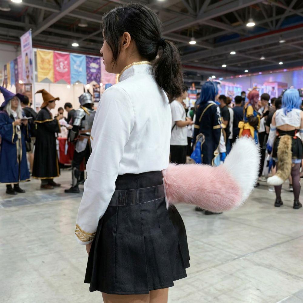 Voice Control Role-playing Belt Plush Electric Tail  Halloween Cosplay Performances, Etc