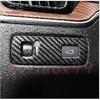 For Volvo XC60 -2024 ABS Carbon Interior Head Light Switch Button Cover Trim