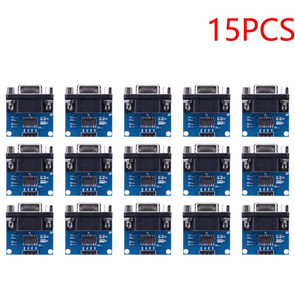 MAX3232 RS232 To TTL Female DB9 Connector 3.3V-5.5V MAX232 Flashing Board Female Serial To TTL Module RS232 To TTL Brushboard