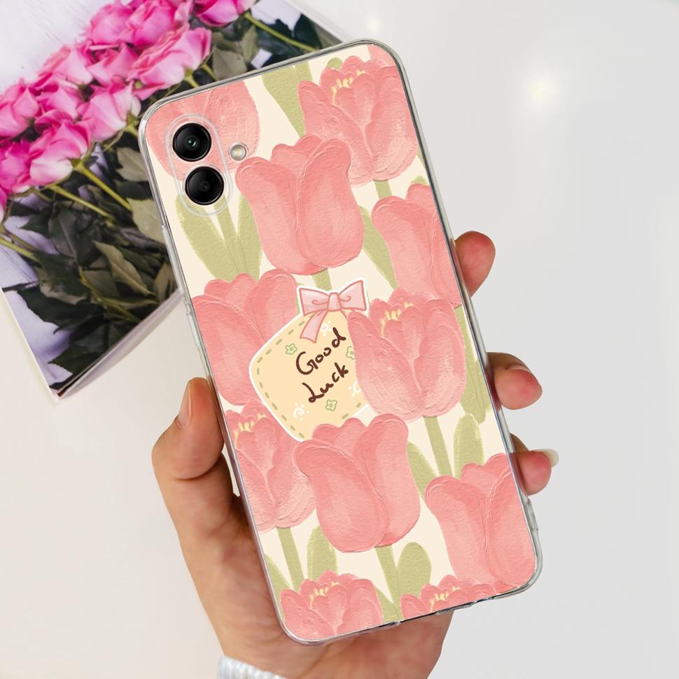 Pour Samsung Galaxy A04 Coque A04e Mignon Mode Arrière Souple Silicone Coque Pour Samsung A 04 Galaxy A04e A04 Fundas Coque