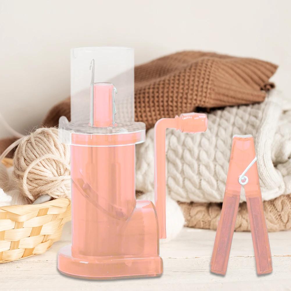 Knitting And Crocheting Machine Spool Knitter DIY Yarn Hand-Operated Embellish Knit Craft Bracelet Weave Tool Loom Spool Knitter