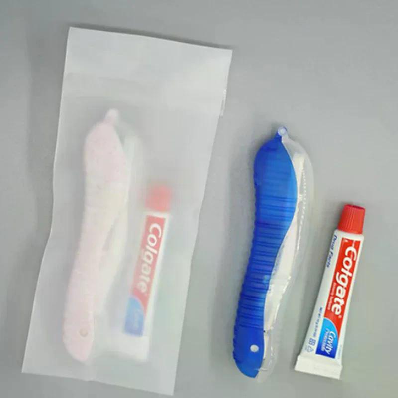 1pc Portable Disposable Foldable Travel Camping Toothbrush Tooth Oral Cleaning Tools