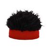 Fashion Wig Hat Funny Short Hair Caps For Women Men Novelty Street Hip Hop Beanie Hat Spiked Fake Hair Funny Retro Caps