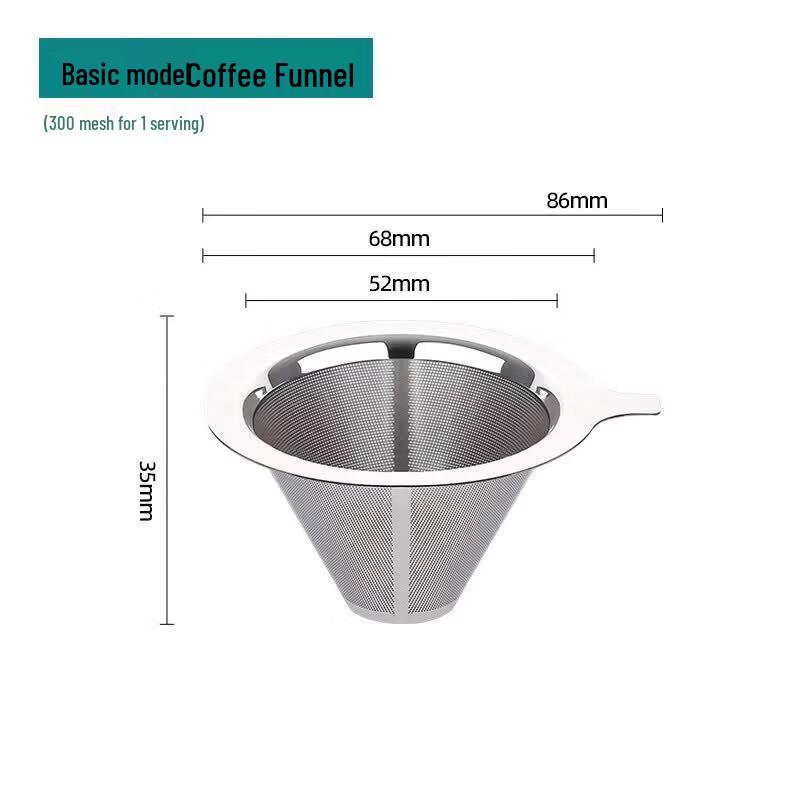 Reusable Cloth Coffee Filter Funnel