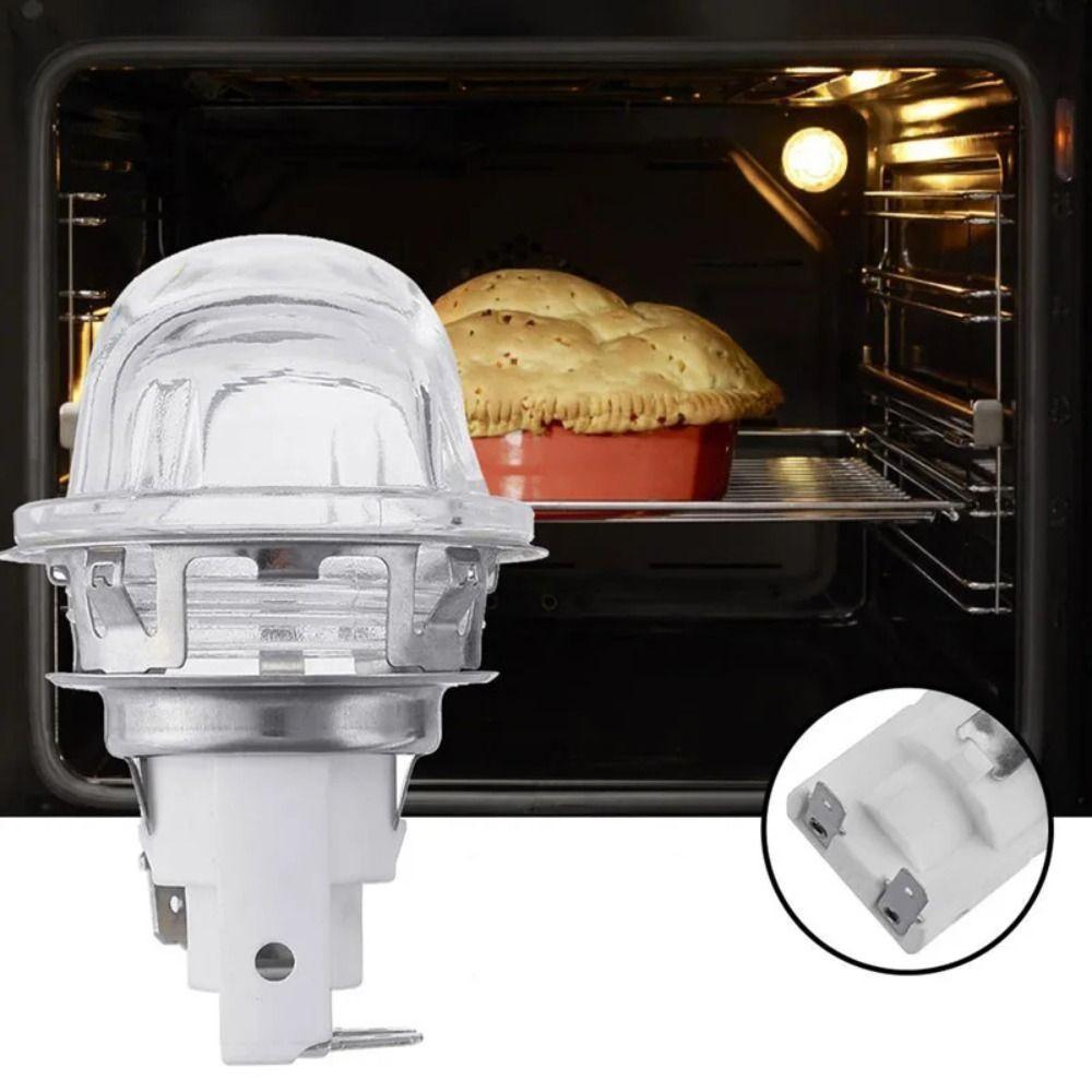 25W Oven Lamp Holder Ceramic Base Oven Lamp Cap Illumination Lamp Holder  Appliance