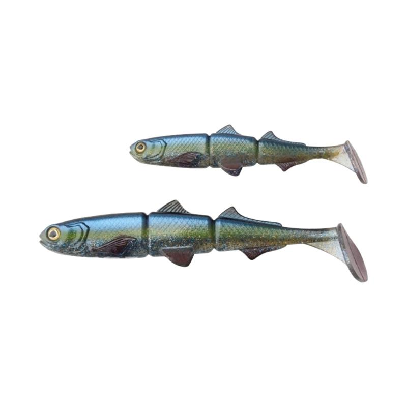 Künstlicher Swimbait Salzwasser T-Schwanz Köder 16cm/22cm Weichköder Paddelschwanz Angelköder Swim Baits