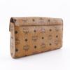 MCM Tracy Medium Shoulder Bag MYZ 28AME05 CO001 Vicetos 2-way Clutch Brown PVC/leather Women Used