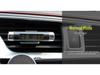 LED Backlit Car Air Vent Clip Clock & Thermometer with Time and Temperature Display