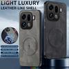 For OPPO Find X9 Pro Case Luxury Leather Skin Magnetic Magsafe Protective Back Cover For OPPO Find X9 X9Pro Phone Shell
