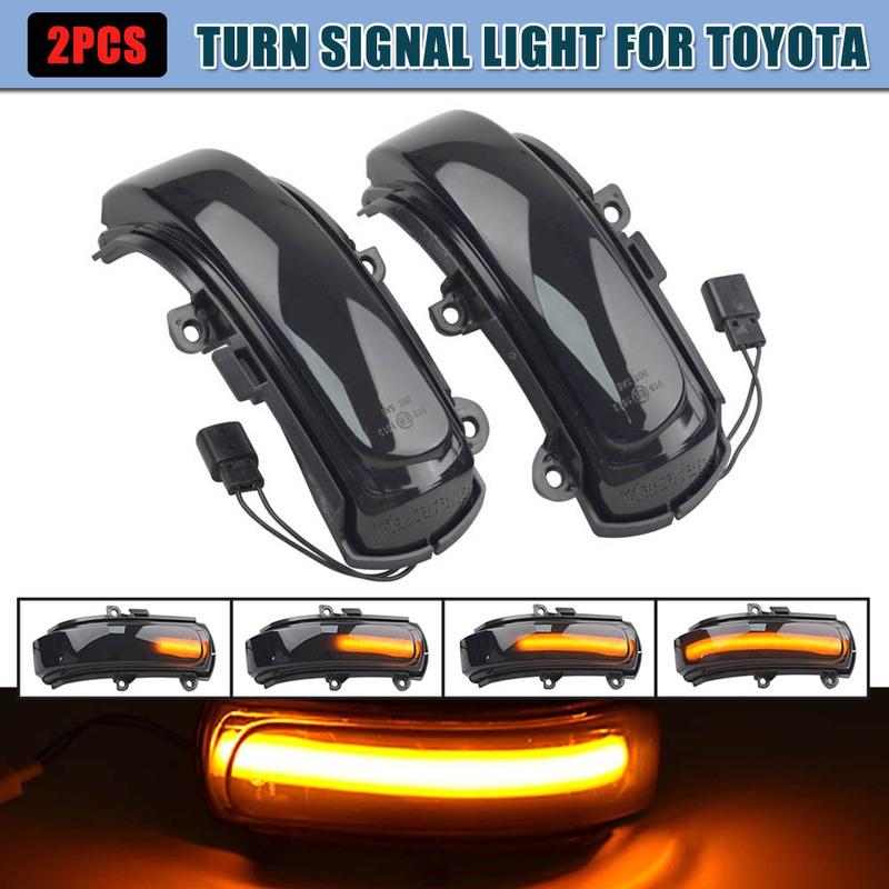 LED Dynamic Turn Signal Light For Toyota Corolla Auris Rukus Zelas Reiz Mark X Scion xB tC PASSO BLAD ISIS Side Mirror Indicator