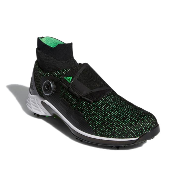 New Adidas ZG21 Motion Primegreen Boa Mid 'Black Screaming Green' H68592