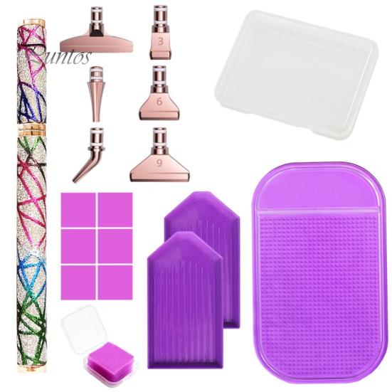 

1 комплект 5D алмазная ручка для рисования сверкающая удобная ручка алмазная дрель ручка вышивка крестиком DIY ремесло инструмент для рисования разноцветный