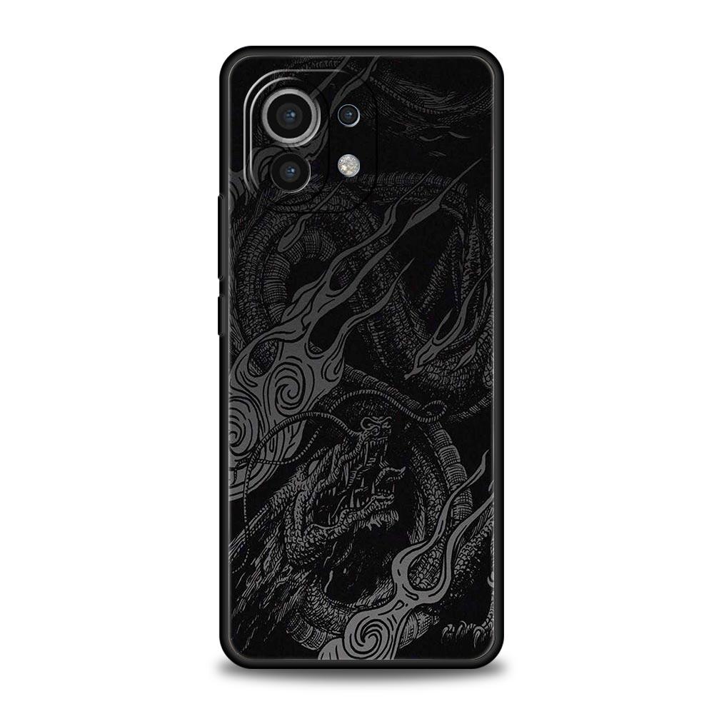 

Роскошный чехол для телефона с дизайном дракона для Xiaomi 14 13T 12T Pro 12 13 11 Ultra Mi Note 10 Lite 10T 5G 11X Pro 11T 11i 9T, мягкий чехол Mi 10T Pro 5G