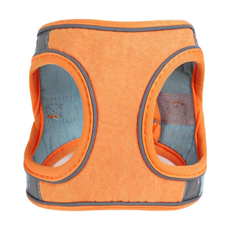 Rabbit Walks Adjustable Bunny Harness and Leash Set Double Buckle with Reflective Strips Rabbit Vest Pets Stuff Suitable