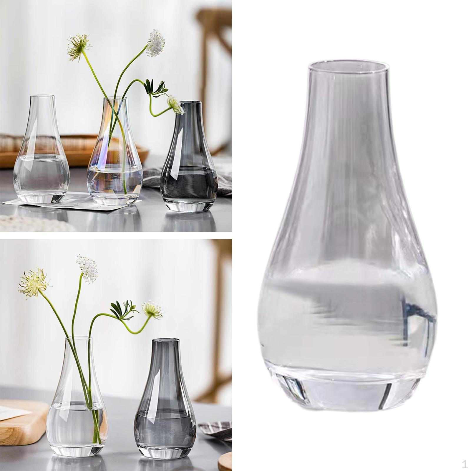 Elegant Glass Vase Set for Stylish Home Decor Clear