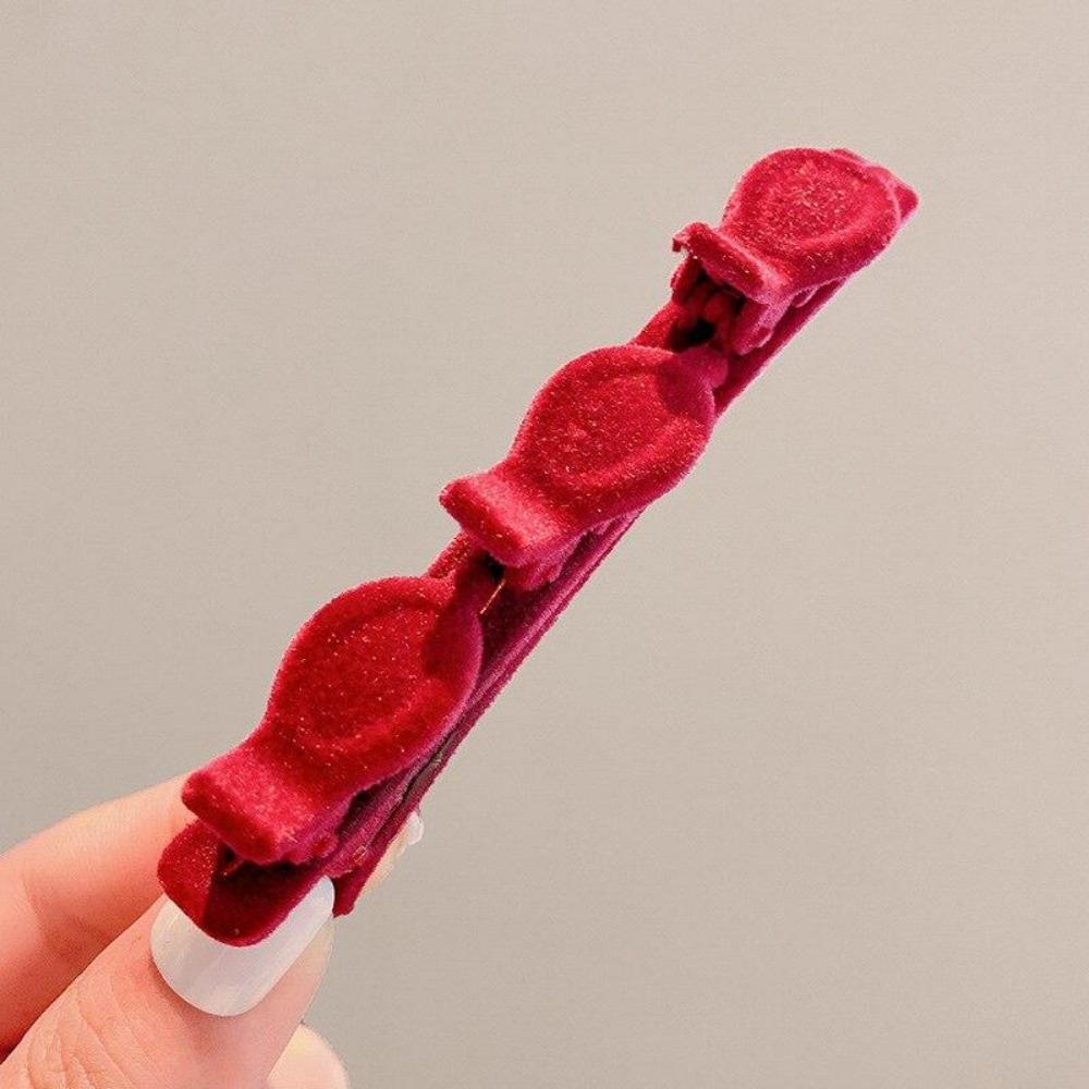 1PC Women Bangs Clips Hair Side Clips Fixed Fringe Barrettes Hair Styling Tool Female Ladies Girls Headwear Hairpin Hair Accessories