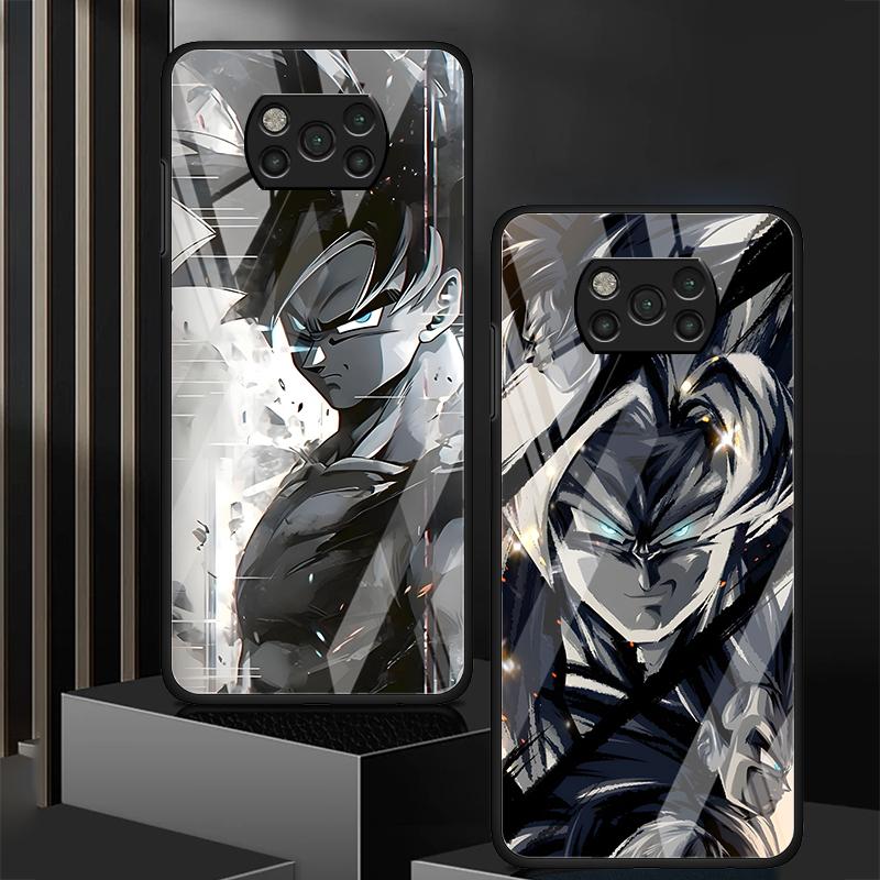 Case for Xiaomi Poco X5 M5 X3 Pro M3 M4 F4 F3 C40 F5 X6 X4 X7 Pro Phone Cover D-ragonS B-allS Goku