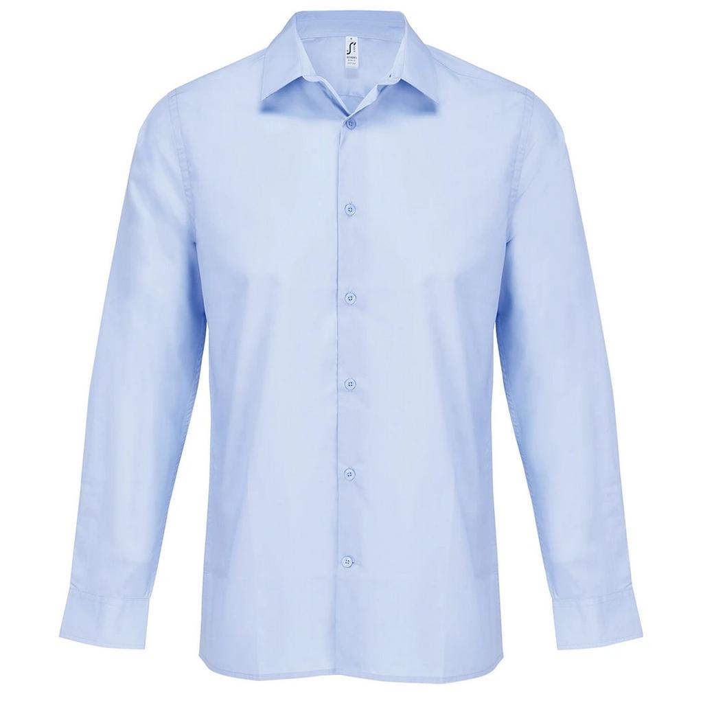 SOLS Unisex Adult Bailey Poplin Long-Sleeved Shirt