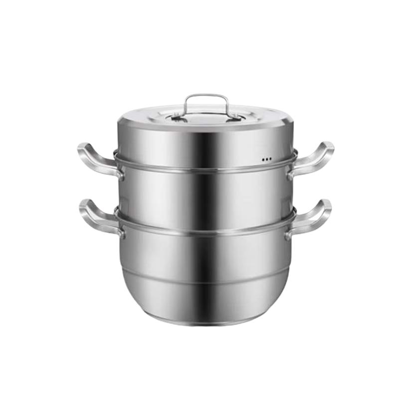 

Suolette 304 Stainless Steel 3-Tier Steamer Pot