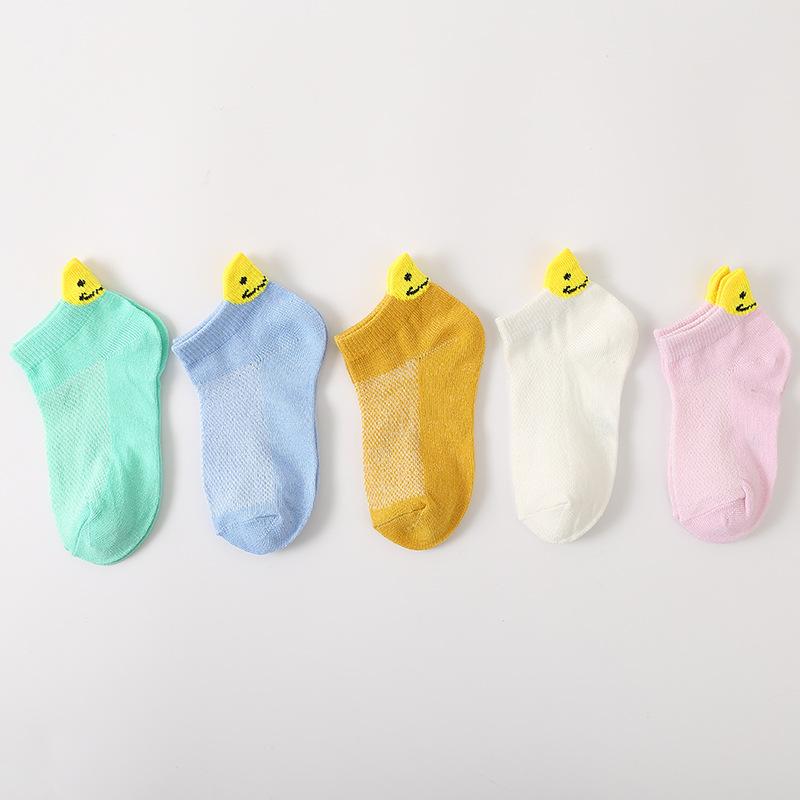 

5Пары Летние детские носки Дышащая сетка Медведь Носки Мальчики Девочки Малыши Носки