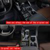 LHD RHD For Toyota Land Cruiser 250 Prado LC250 2024 2025 ABS carbonfiber Center Console Gear Shift Panel Cover Trim Accessories