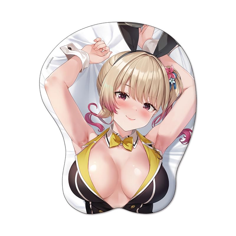 

Bunny Garden Original Breast Mouse Pad Rin (3D)
