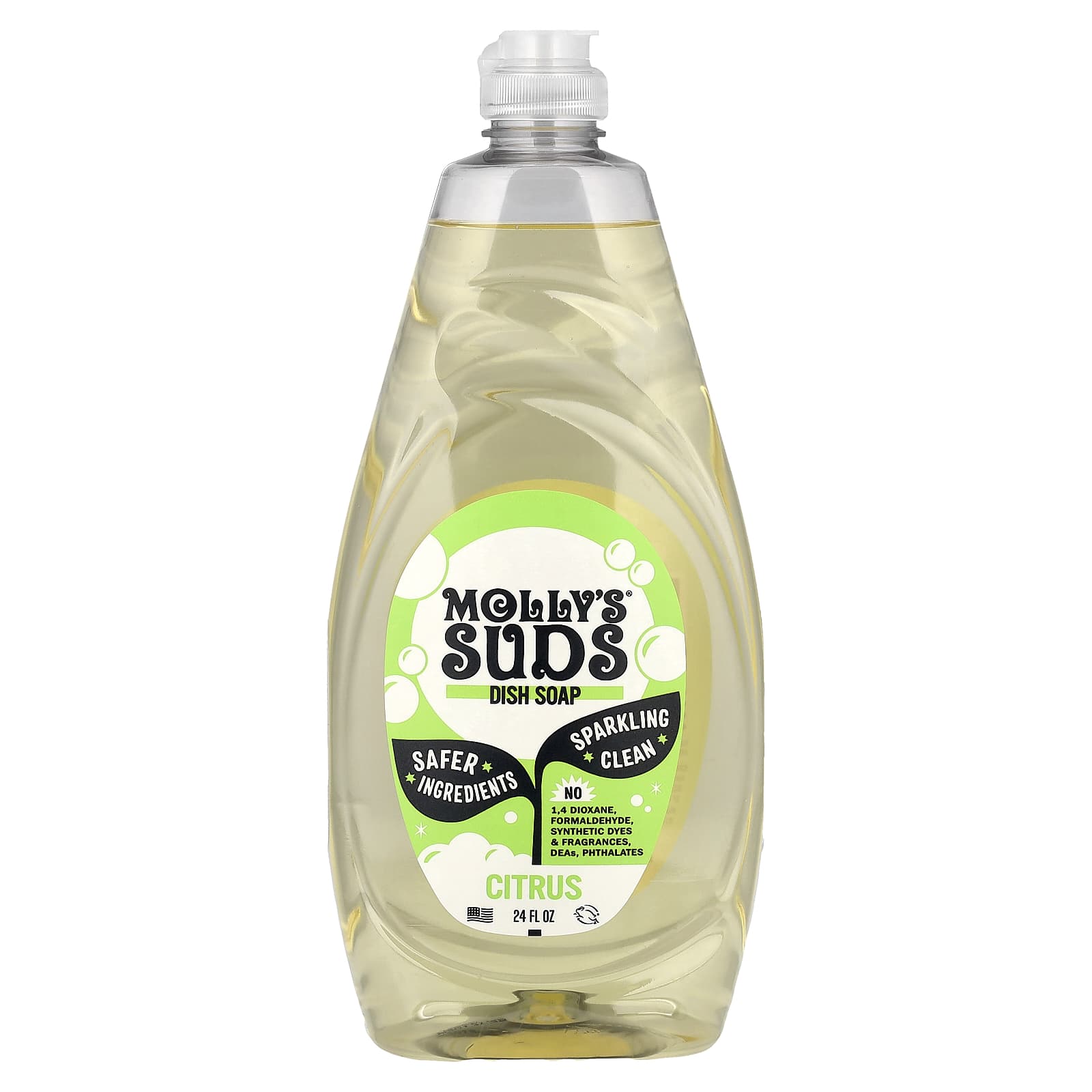 

Molly s Suds, Dish Soap, Citrus, 24 fl oz