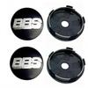 4 Stück 60mm BBS Logo Emblem Plakette Auto Radnabendeckel Räder Radkappen Auto Nabenfelgenabdeckung Ersatz Auto Zubehör