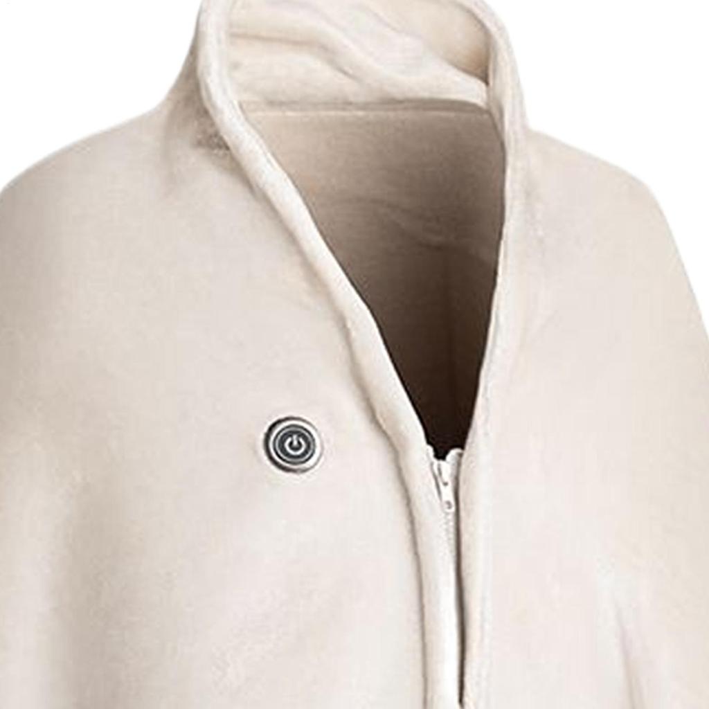 Heated Shawl Cordless Wearable Electric USB Rechargeable Warmer Portable Electric Blanket For Room Offices School Travel Camp