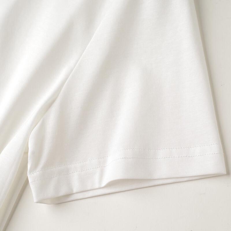 Srcr Silk Blend Regular Fit Short Sleeve T-shirt