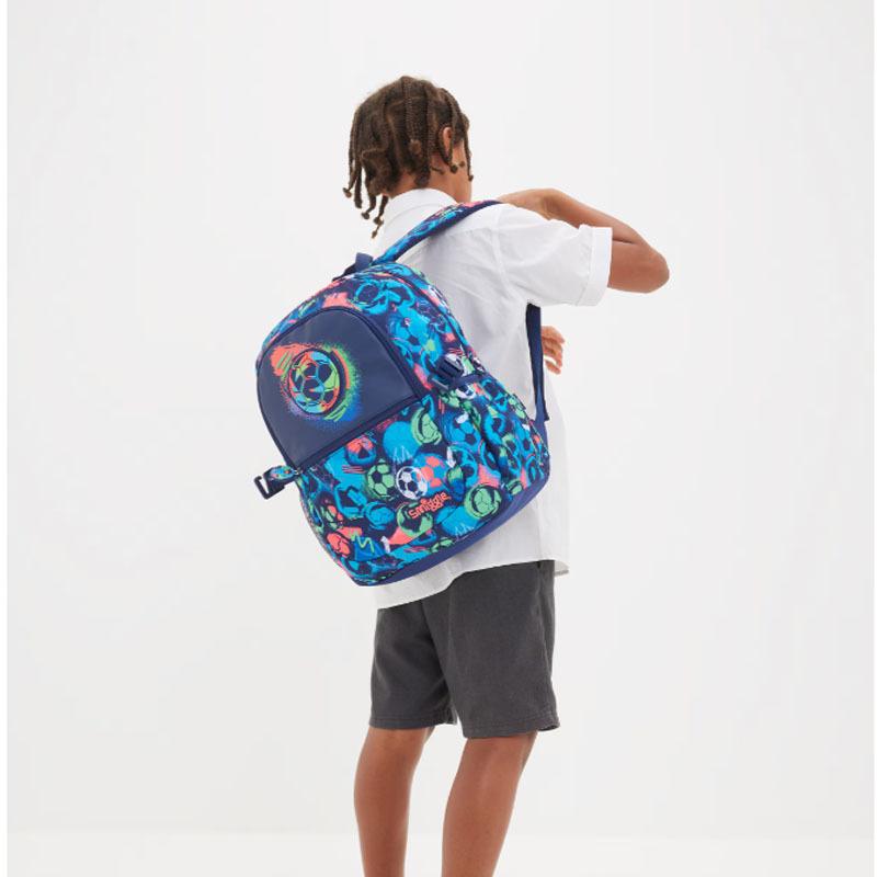 Zaino Smiggle Zaino Scolastico Grande Capacità Bambini Esterno Casual Leggero Impermeabile