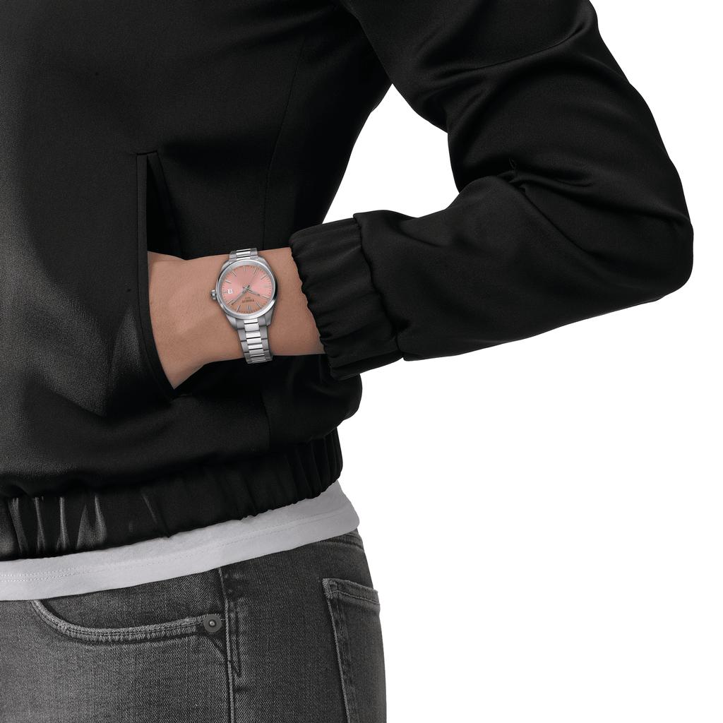 Tissot Stainless Steel pink Dial Men's Fashion Watch T150.210.11.331.00