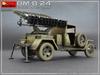 Soviet Military Truck with Katyusha Rocket Launcher WW.II 1.5t BM-8-24