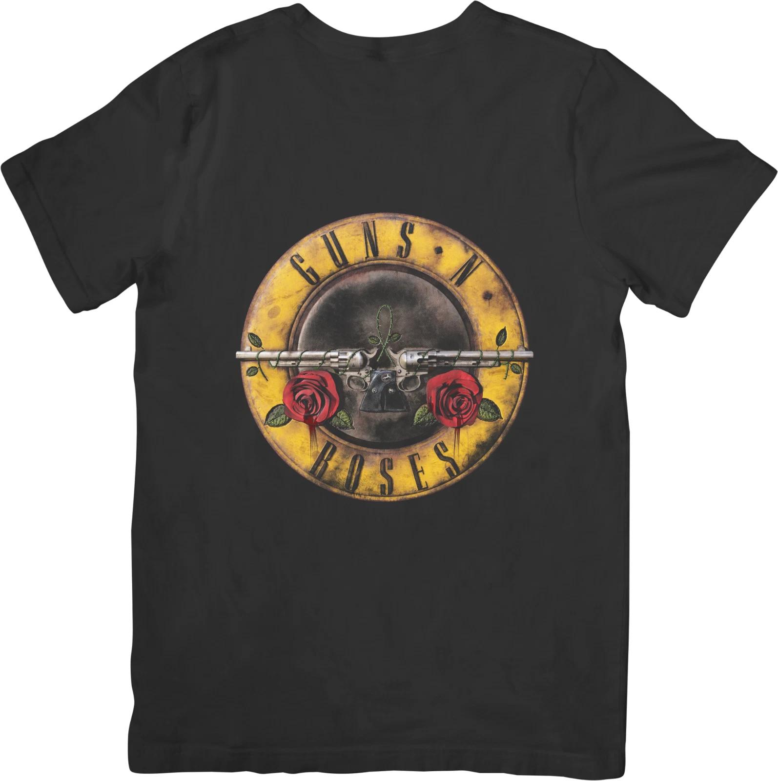 

Музыка Guns n Roses Унисекс Футболка из качественного хлопка Черная L