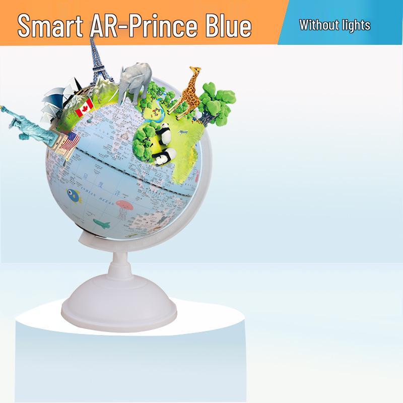 Princess Pink Gemini Globe AR Desk Lamp - Creative Birthday & New Year Gift for Kids.