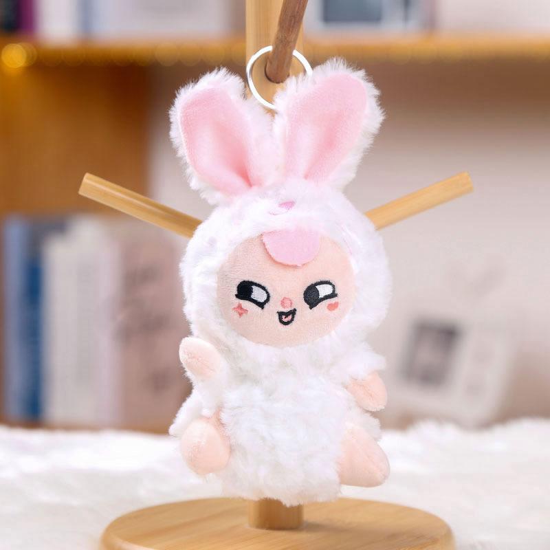Кукла-дрэг эльф-кролик, плюшевая игрушка, кукла-подвеска, брелок для ключей, кукольная бижутерия About 17cm/0.05kg