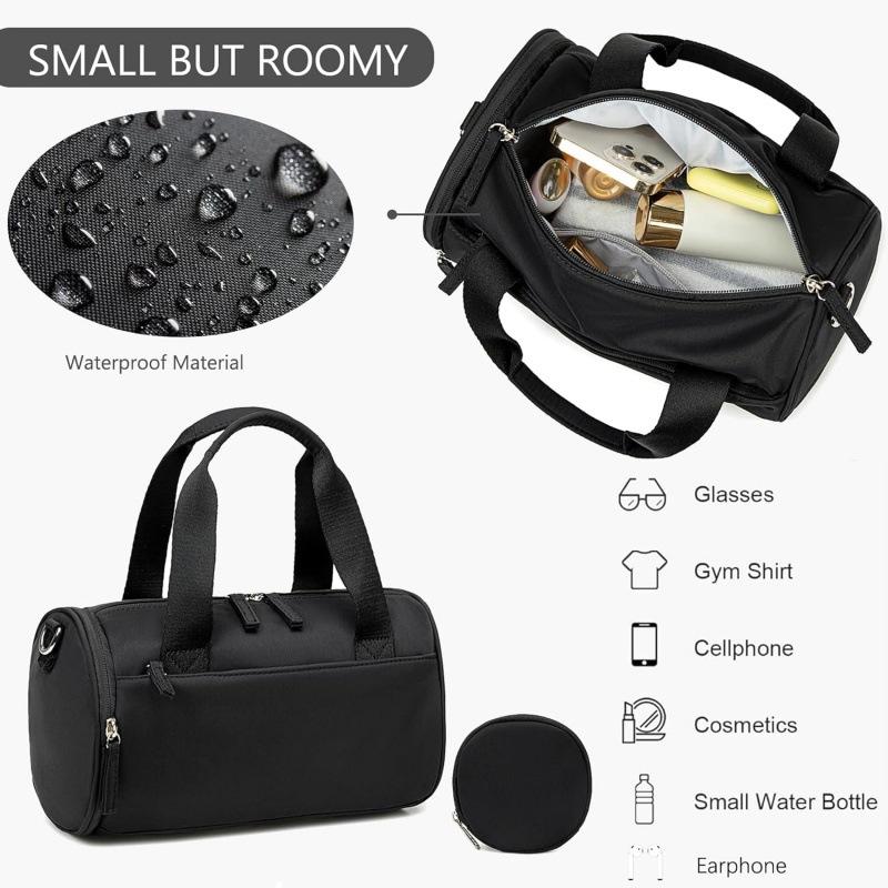 Gym Bag with Wet Dry Separation – Large Capacity Travel Tote , Lightweight Shoulder Bag & Handbag for Gym, Yoga, Swimming, Casual & Weekend Getaway