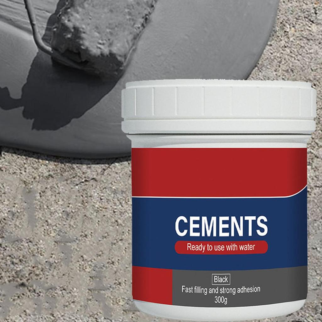 black Cement Repair Paste - Home Wall Crack Filler for Indoor & Outdoor Use, Waterproof & Durable Multi-Purpose Repair Quick Dry