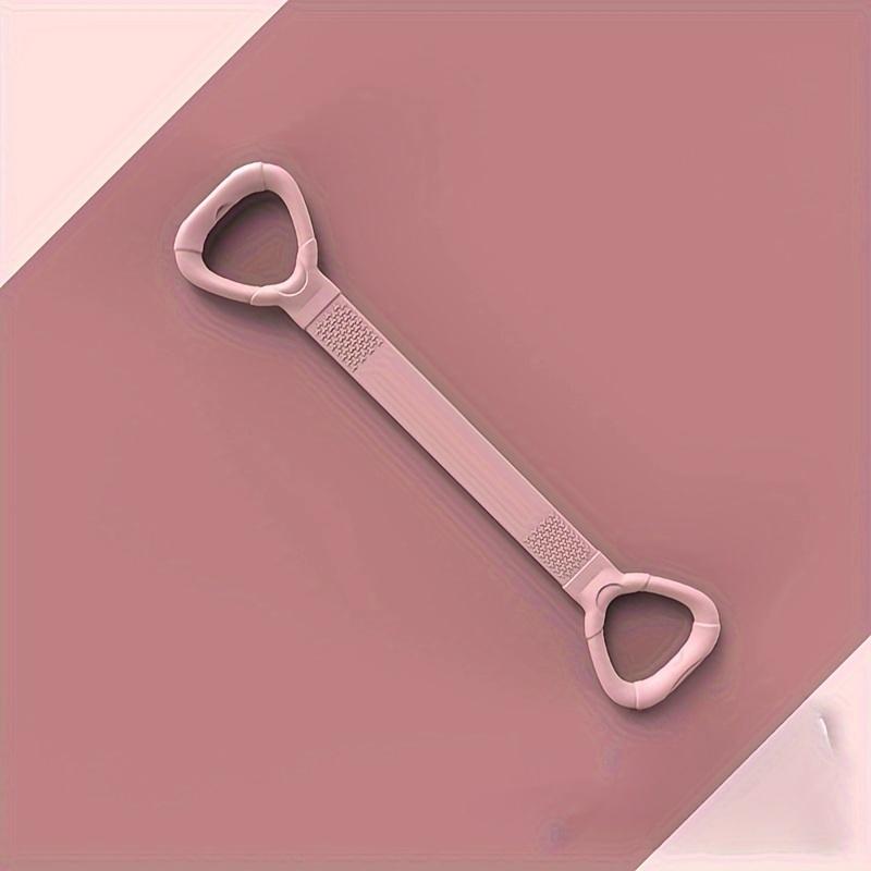 8-shaped fitness resistance band, shoulder-lifting and back-shaping resistance band, yoga assistance, home resistance band розовый