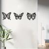 New Metal Butterfly Hollow Wall Decoration - Creative Iron Ornament | Stylish Home & Outdoor Pendant Art | Elegant Metal Craft