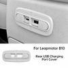 For Leapmotor B10 B01 Lafa5 B05 Car Rear USB Charging Port Cover Scratch-resistant Protector Interior Accessories