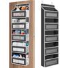 Wall-Mounted Multi-Layer Foldable Shoe and Sundry Storage Bag