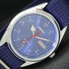 AUTOMATIC VINTAGE REFURBISHED SEIKO 5 JAPAN 6309A MENS BLUE DIAL WATCH A441226-4 Sk-a441226