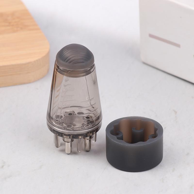 Scalp Applicator Hair Regrowth & Styling Solution Guide Comb Hexagon Head Oil Roller Ball Massage Comb Massage Relaxation Tools