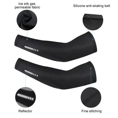1 Pair Unisex Cooling Upf 50 Arm Sleeves Cycling Running Uv Sun Protection Outdoor Nylon Cool Arm Sleeves Tattoo Cover Up