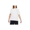 T Shirts Men's White Crew Neck Moderate Straight Fit DD1305-100
